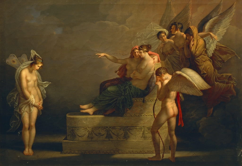 Angelika Kauffmann - La leggenda di Amore e Psiche, Museo Civico Rivoltella, Trieste